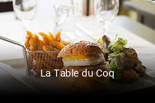 La Table du Coq ouvert