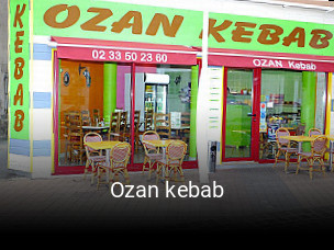 Ozan kebab ouvert