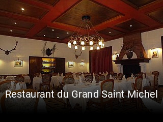 Restaurant du Grand Saint Michel ouvert