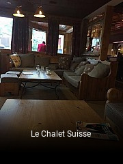 Le Chalet Suisse plan d'ouverture