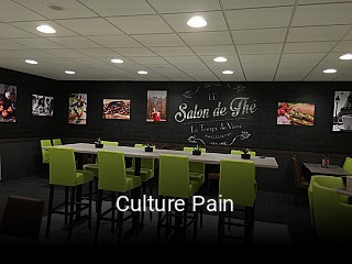 Culture Pain plan d'ouverture