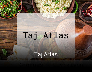 Taj Atlas plan d'ouverture