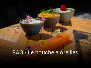 BAO - Le bouche a oreilles heures d'ouverture