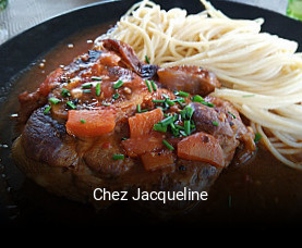 Chez Jacqueline plan d'ouverture