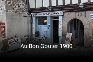 Au Bon Gouter 1900 plan d'ouverture