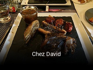 Chez David plan d'ouverture