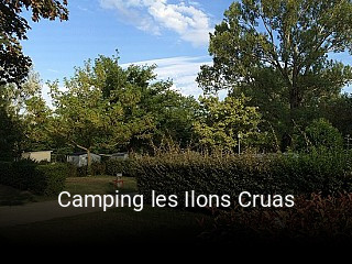 Camping les Ilons Cruas ouvert