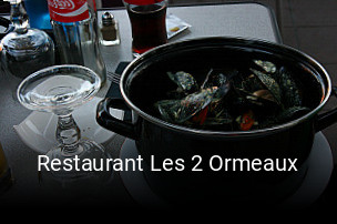 Restaurant Les 2 Ormeaux ouvert