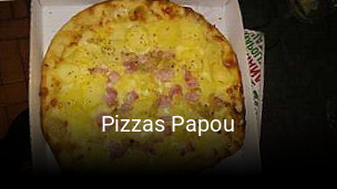 Pizzas Papou ouvert