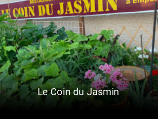 Le Coin du Jasmin plan d'ouverture