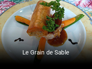 Le Grain de Sable plan d'ouverture