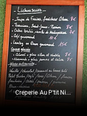 Creperie Au P'tit Nice heures d'ouverture