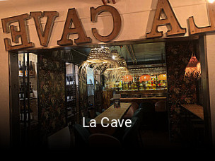 La Cave plan d'ouverture