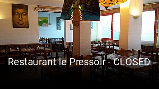 Restaurant le Pressoir - CLOSED ouvert