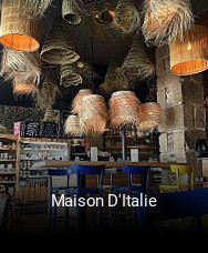 Maison D'Italie ouvert