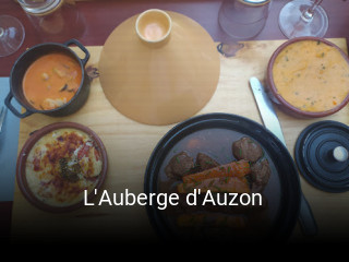 L'Auberge d'Auzon heures d'ouverture