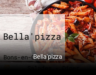 Bella'pizza plan d'ouverture