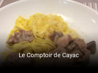 Le Comptoir de Cayac ouvert