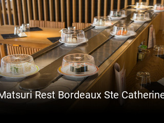 Matsuri Rest Bordeaux Ste Catherine plan d'ouverture