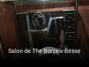 Salon de The Borzeix-Besse plan d'ouverture