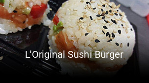 L'Original Sushi Burger ouvert