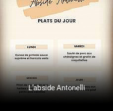 L’abside Antonelli ouvert