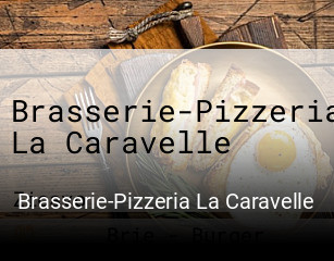 Brasserie-Pizzeria La Caravelle plan d'ouverture