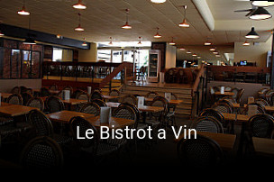 Le Bistrot a Vin plan d'ouverture