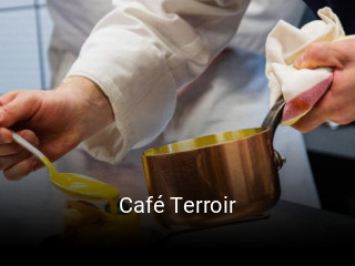 Café Terroir plan d'ouverture