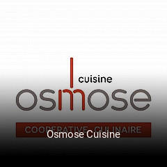 Osmose Cuisine plan d'ouverture