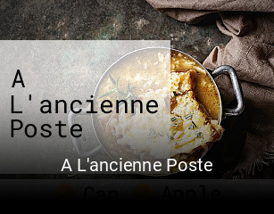 A L'ancienne Poste ouvert