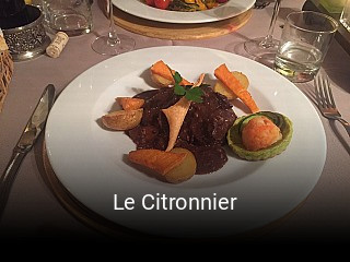 Le Citronnier heures d'ouverture