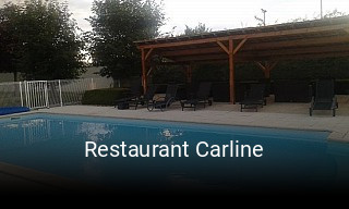 Restaurant Carline plan d'ouverture