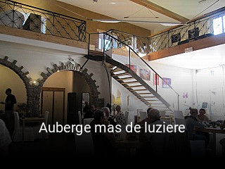 Auberge mas de luziere ouvert