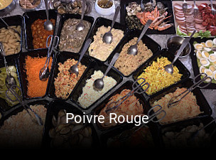 Poivre Rouge heures d'ouverture