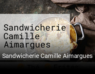 Sandwicherie Camille Aimargues heures d'affaires