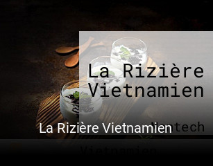 La Rizière Vietnamien heures d'ouverture