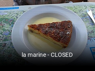 la marine - CLOSED ouvert