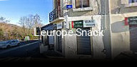 L'europe Snack heures d'affaires