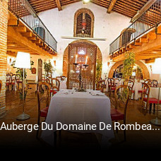 Auberge Du Domaine De Rombeau heures d'affaires