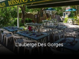 L'auberge Des Gorges plan d'ouverture