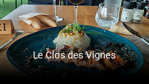 Le Clos des Vignes heures d'ouverture