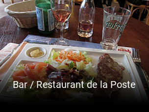 Bar / Restaurant de la Poste ouvert