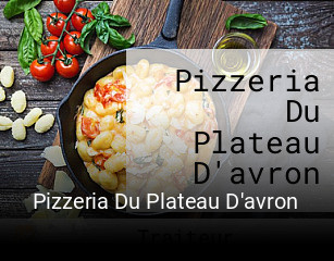 Pizzeria Du Plateau D'avron plan d'ouverture