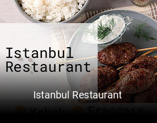 Istanbul Restaurant plan d'ouverture