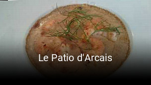 Le Patio d'Arcais ouvert