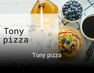 Tony pizza plan d'ouverture