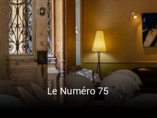 Le Numéro 75 ouvert