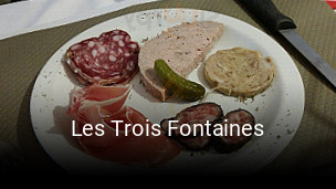 Les Trois Fontaines heures d'ouverture