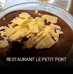 RESTAURANT LE PETIT PORT heures d'ouverture